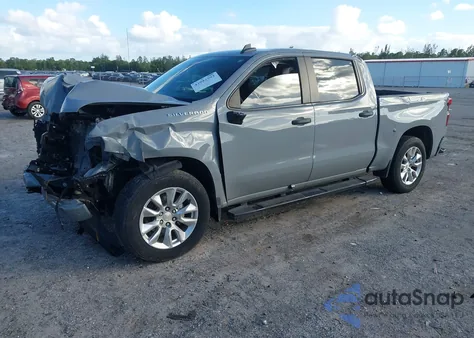 2024 Chevrolet Silverado 1500 2Wd Short Bed Custom from USA, damaged, VIN 3GCPABEK7RG135633
